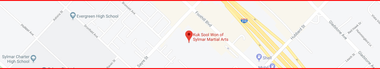 Kuk Sool Won Sylmar Map